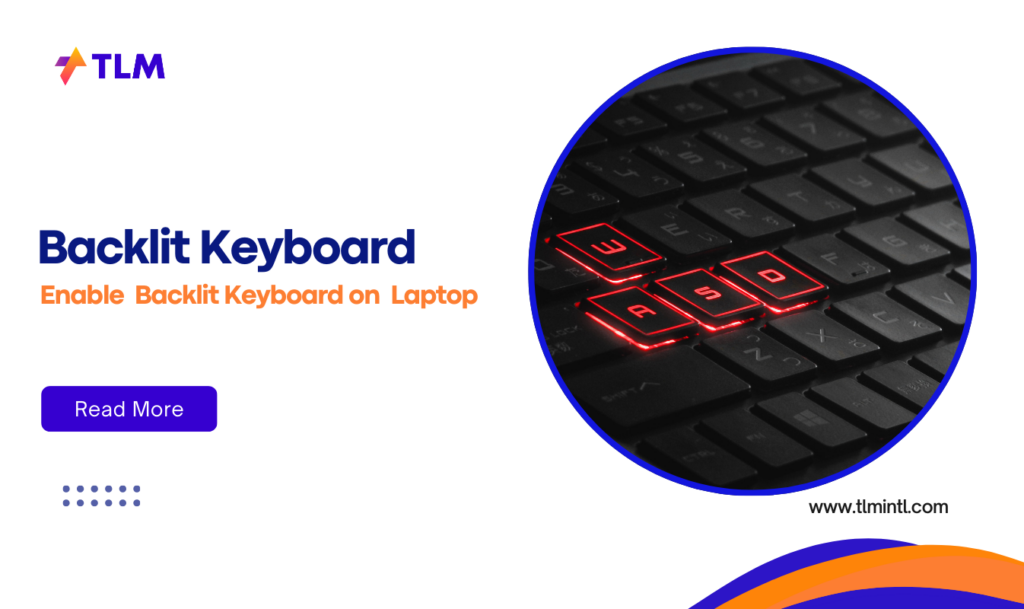 how to enable backlit keyboard.